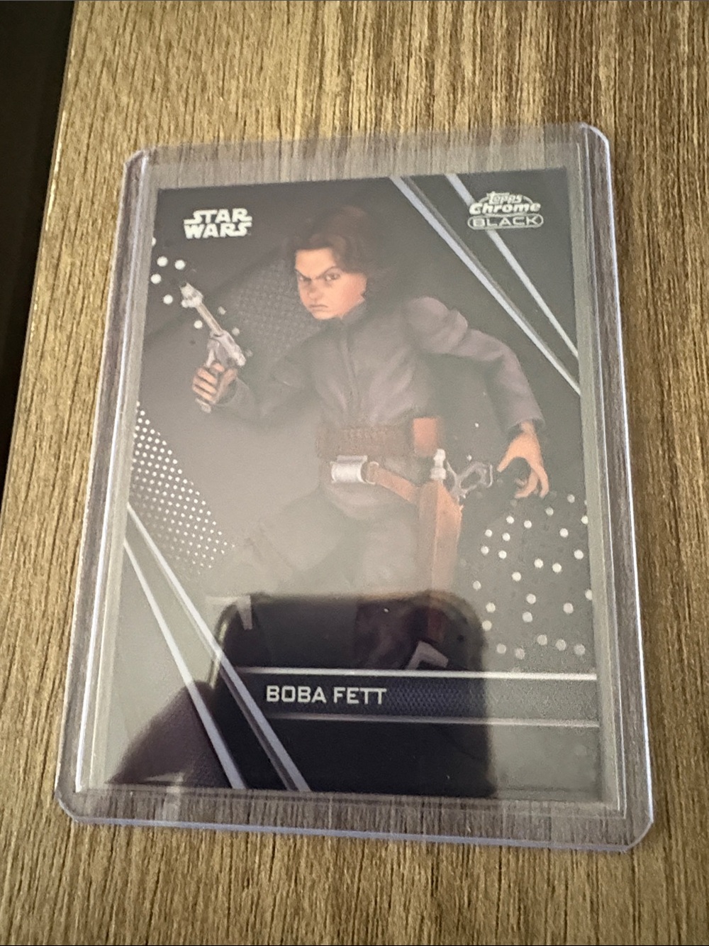 Topps Black Star Wars Boba Fett Card